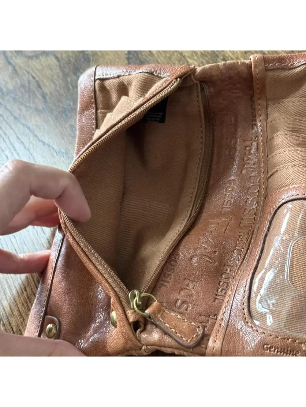 🗝️ Fossil Long Live Vintage Leather Organizer Wallet